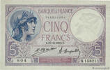 FRANKREICH 5 Francs FEMME CASQUÉE FRANKREICH 5 Francs FEMME CASQUÉE 1923 fVZ -