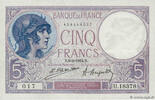 FRANKREICH 5 Francs FEMME CASQUÉE FRANKREICH 5 Francs FEMME CASQUÉE 1924 fVZ -