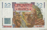 FRANKREICH 50 Francs LE VERRIER FRANKREICH 50 Francs LE VERRIER 1948 fST+ -