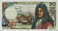 FRANKREICH 50 Francs RACINE FRANKREICH 50 Francs RACINE 1962 VZ+ -