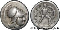 Classic 3 (350 BC to 323 BC) Quart de statère LOCRIDE - OPONTE Oponte, Locride c.300 AC. (15,5mm, 2,59g, 12h) -