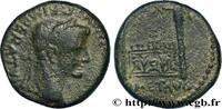 THE JULIO-CLAUDIANS (27 BC to 69 AD) As à l'autel de Lyon TIBERIUS Lyon c. 12-14 AD. (22,5mm, 8,77g, 11h) -