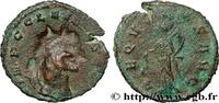 THE MILITARY CRISIS(235 AD to 284 AD) Antoninien CLAUDIUS II GOTHICUS Rome 269 (20,5mm, 3,47g, 11h) -