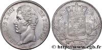 FRANKREICH 5 francs Charles X, 2e type KARL X Marseille 1827 (37,23mm, 24,93g, 7h) -
