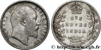 BRITISCH-INDIEN 1 Rupee (Roupie) Edouard VII BRITISCH-INDIEN Bombay 1906 (30,52mm, 11,6g, 12h) -
