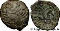 FRANKREICH Bronze au cheval GALLIEN - AULERCI EBUROVICES (Region die Évreux) Évreux (27) c.60-50 AC. (16,5mm, 2,03g, 7h) -