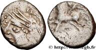 FRANKREICH Denier KALETEDOY, au delta renversé GALLIEN - BELGICA - LINGONES (Region die Langres) c. 80-50 AC. (13,5mm, 1,84g, 2h) -