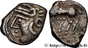 FRANKREICH Denier KALETEDOY, au delta renversé GALLIEN - BELGICA - LINGONES (Region die Langres) c. 80-50 AC. (13mm, 1,86g, 4h) -