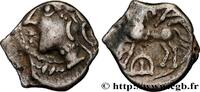 FRANKREICH Denier KALETEDOY à la demi-rouelle GALLIEN - BELGICA - LINGONES (Region die Langres) IIe - Ier siècles avant J.-C. (13mm, 1,75g, 5h) -