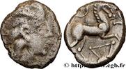 FRANKREICH Denier à la lyre GALLIEN - NORDGALLIEN - ÆDUI (BIBRACTE, Region die Mont-Beuvray) Autun (71) c. avant 52 AC. (13mm, 1,94g, 5h) -