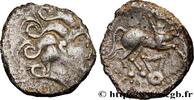 FRANKREICH Denier à la lyre GALLIEN - NORDGALLIEN - ÆDUI (BIBRACTE, Region die Mont-Beuvray) Autun (71) c. avant 52 AC. (13mm, 1,90g, 2h) -