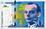 FRANKREICH 50 Francs SAINT-EXUPÉRY modifié FRANKREICH 50 Francs SAINT-EXUPÉRY modifié 1994 ST -