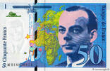 FRANKREICH 50 Francs SAINT-EXUPÉRY modifié FRANKREICH 50 Francs SAINT-EXUPÉRY modifié 1994 ST -