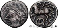 FRANKREICH Denier KALETEDOY à la demi-rouelle GALLIEN - BELGICA - LINGONES (Region die Langres) IIe - Ier siècles avant J.-C. (12,5mm, 1,83g, 12h) -