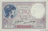 FRANKREICH 5 Francs FEMME CASQUÉE FRANKREICH 5 Francs FEMME CASQUÉE 1927 fVZ -