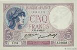 FRANKREICH 5 Francs FEMME CASQUÉE FRANKREICH 5 Francs FEMME CASQUÉE 1929 VZ+ -