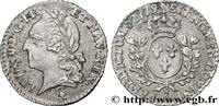 FRANKREICH Vingtième d'écu aux branches d'olivier, buste laur LOUIS XVI Paris 1779 (17mm, 1,44g, 6h) -