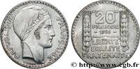 FRANKREICH 20 francs Turin DRITTE FRANZOSISCHE REPUBLIK 1936 (35mm, 19,90g, 6h) -