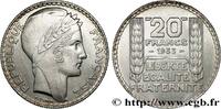 FRANKREICH 20 francs Turin, Rameaux Longs DRITTE FRANZOSISCHE REPUBLIK 1933 (35mm, 20,04g, 6h) -