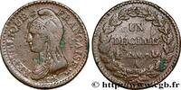 FRANKREICH Un décime Dupré, grand module DIREKTORIUM Paris 1799 (31,7mm, 19,96g, 6h) -