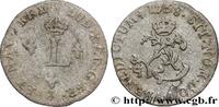 FRANKREICH Double sol de billon LOUIS XV THE WELL-BELOVED Paris 1758 (22,5mm, 1,96g, 6h) -