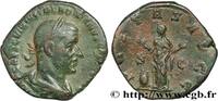 THE MILITARY CRISIS(235 AD to 284 AD) Sesterce TREBONIANUS GALLUS Rome 251-252 (28,5mm, 17,12g, 12h) -