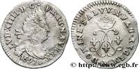 FRANKREICH Quatre sols aux deux L LOUIS XIV THE SUN KING Toulouse 1692 (20mm, 1,22g, 6h) -