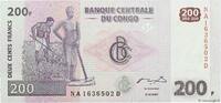 DEMOKRATISCHE REPUBLIK KONGO 200 Francs DEMOKRATISCHE REPUBLIK KONGO 200 Francs 2007 ST -