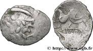 FRANKREICH Denier scyphate au cheval et au sanglier GALLIEN - AULERCI EBUROVICES (Region die Évreux) Évreux (27) Ier siècle avant J.-C. (14mm, 0,61g, 6h) -