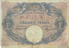 FRANKREICH 50 Francs BLEU ET ROSE FRANKREICH 50 Francs BLEU ET ROSE 1903 SGE -