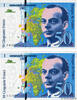 FRANKREICH 50 Francs SAINT-EXUPÉRY modifié Consécutifs FRANKREICH 50 Francs SAINT-EXUPÉRY modifié Consécutifs 1994 ST -