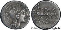 THE REPUBLIC (280 BC to 27 BC) Denier CLAUDIA Rome 111-110 AC. (17,5mm, 3,88g, 2h) -