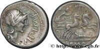 THE REPUBLIC (280 BC to 27 BC) Denier CIPIA Rome 115-114 AC. (17,5mm, 3,86g, 9h) -
