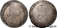 FRANKREICH Écu de Béarn, portrait à la mèche longue LOUIS XIV THE SUN KING Morlaàs 1653 (40mm, 26,60g, 6h) -