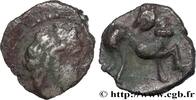 FRANKREICH Obole au cheval retourné GALLIEN - NEDENES (oppidum des Montlaures) 90-40 AC. (8,5mm, 0,44g, 2h) -