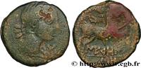 FRANKREICH Unité ou bronze au taureau GALLIEN - NEDENES (oppidum des Montlaures) 121-45 AC. (23,5mm, 10,50g, 8h) -