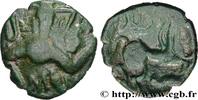 FRANKREICH Bronze au personnage courant, EPA DVMNA GALLIEN - BELGICA - BELLOVACI (Region die Beauvais) Beauvais (60) c. Ier siècle avant J.-C. (15mm, 2,98g, 8h) -