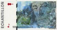FRANCE Regionalismus und verschiedenen 500 Francs CURIE Échantillon FRANCE Regionalismus und verschiedenen 500 Francs CURIE Échantillon 1990 ST -