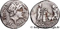 THE REPUBLIC (280 BC to 27 BC) Denier POMPONIA Rome 97 AC. (18mm, 3,99g, 9h) -