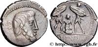 THE REPUBLIC (280 BC to 27 BC) Denier TITURIA Rome 89 AC. (17,5mm, 3,75g, 12h) -