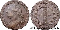FRANKREICH 12 deniers dit au faisceau, type FRANÇOIS LOUIS XVI Perpignan 1792 (28,5mm, 13,06g, 6h) -
