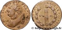 FRANKREICH 12 deniers dit au faisceau, type FRANCOIS LOUIS XVI Lille 1792 (28mm, 11,76g, 6h) -