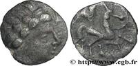 FRANKREICH Obole ou quinaire au cavalier GALLIEN - MITTLEWEST, UNBEKANNT IIe - Ier siècles avant J.-C. (10,5mm, 0,57g, 10h) -