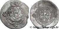 Post-hellenistic 2 (227 AD to 650 AD) Drachme SASANIEN - SASANIDISCHES KÖNIGREICH - KHUSRO II Furat-i-Mesham (PL) 615 (32mm, 3,93g, 3h) -