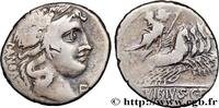 THE REPUBLIC (280 BC to 27 BC) Denier VIBIA Rome 90 AC. (19mm, 3,70g, 5h) -