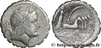 THE REPUBLIC (280 BC to 27 BC) Denier serratus ANTONIA Rome 83-82 AC. (18,5mm, 3,64g, 3h) -