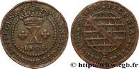 BRESIL - PRINCE JEAN REGENT 10 Réis BRESIL - PRINCE JEAN REGENT Lisbonne 1805 (25mm, 3,99g, 12h) -