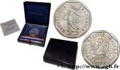 FRANKREICH Piéfort argent de 2 francs Semeuse, nickel PIÉFORTS Pessac 1979 (26mm, 17,80g, 6h) -