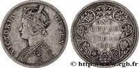 BRITISCH-INDIEN 1 Roupie Victoria BRITISCH-INDIEN Bombay 1876 (30,5mm, 11,41g, 12h) -
