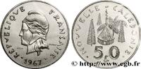 NEUKALEDONIEN Essai de 50 Francs NEUKALEDONIEN Paris 1967 (33mm, g, 6h) -